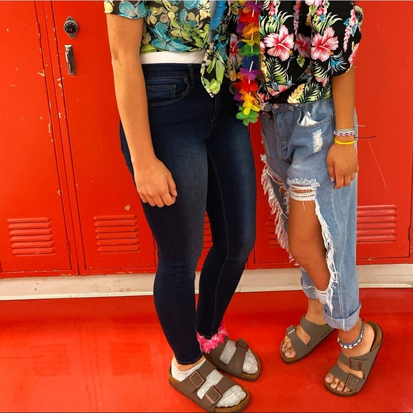 Mudd size 3 high-rise jean leggings - Picture 2 of 2